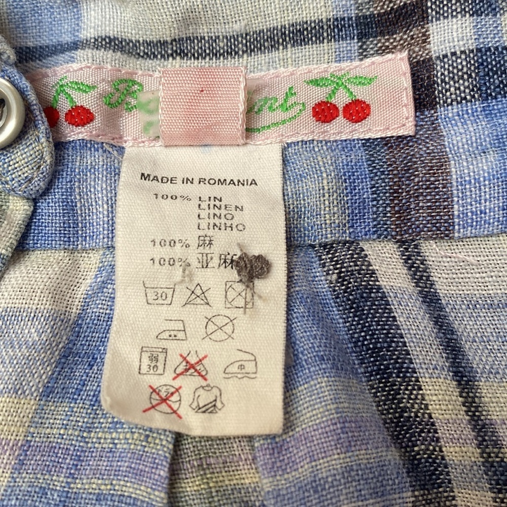 Bonpoint Linnen Baby Boy Shirt - Picture 10 of 10